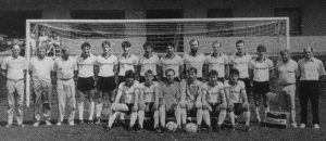 Landesliga-Vizemeister 1986/87 mit Kapitän Reiner (stehend, 3. v. r.)